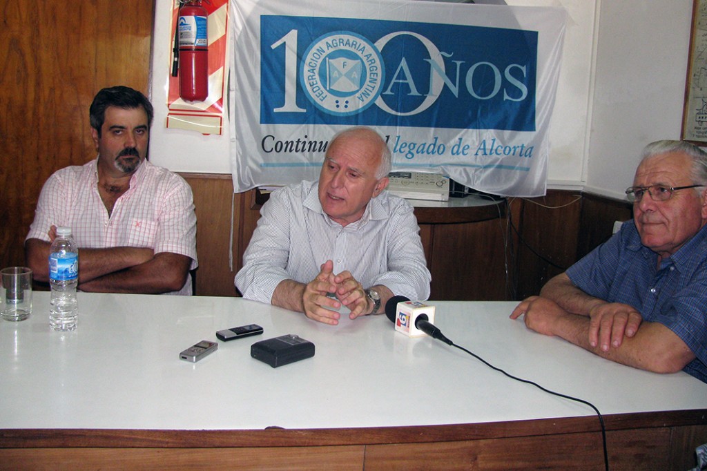 Reunión Federación Agraria y Sociedad Rural